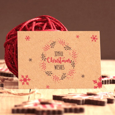 kraft christmas cards